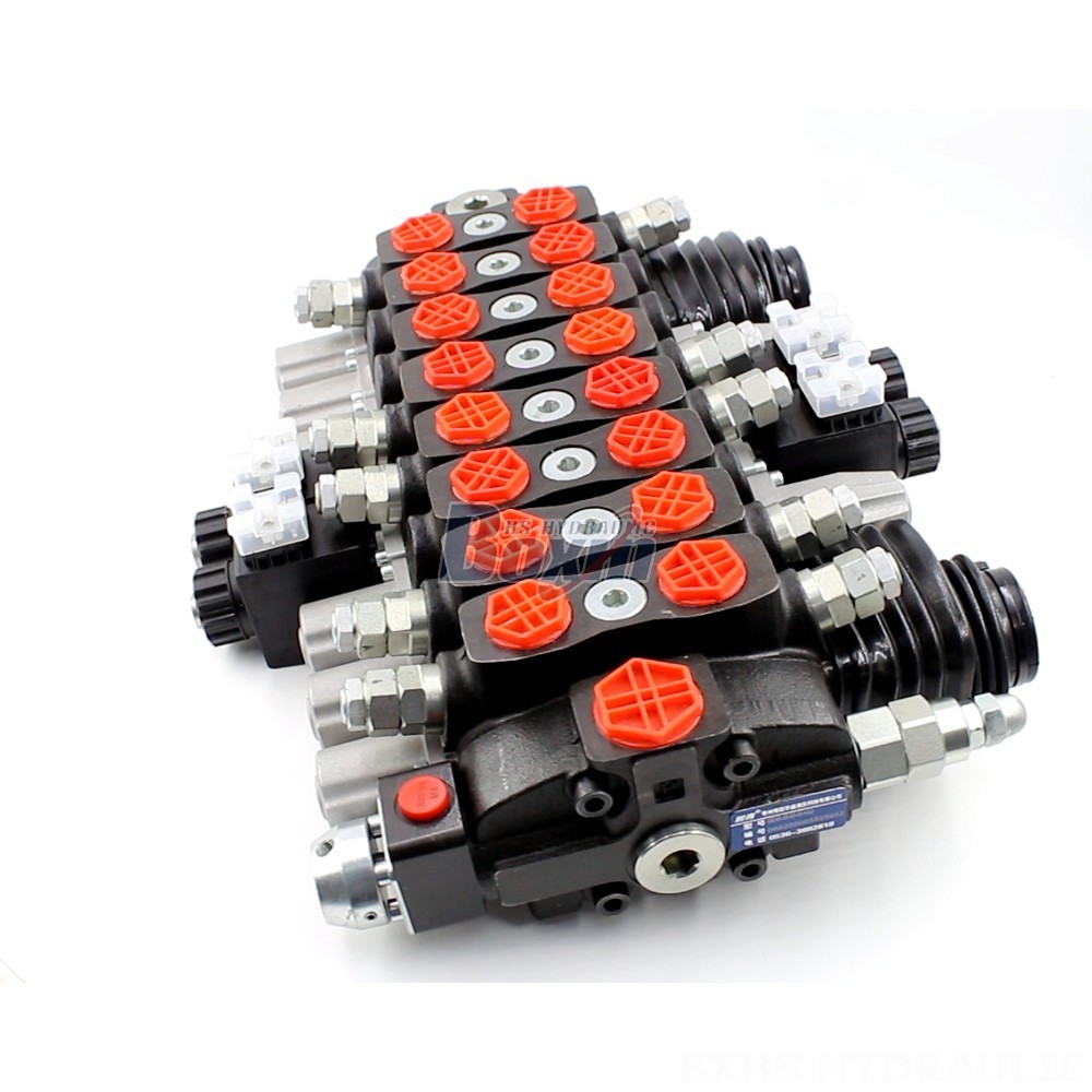 Industrial Hydraulics | Manual 8 Spool Sectional Directional Valve | Global Supplier main image